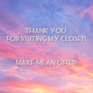 Thank you so much for visiting my closet!